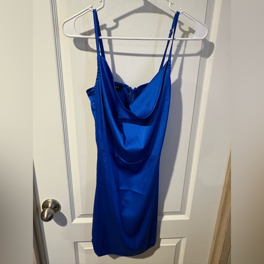 Parisian Works  Royal Blue Dress